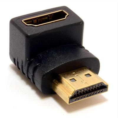 L-Shaped HDMI Female to HDMI Male Adapter