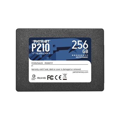 Patriot P210 256GB SSD - 2.5" SATA