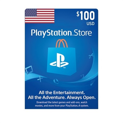 $100 PlayStation Store Gift Card [Digital Code]