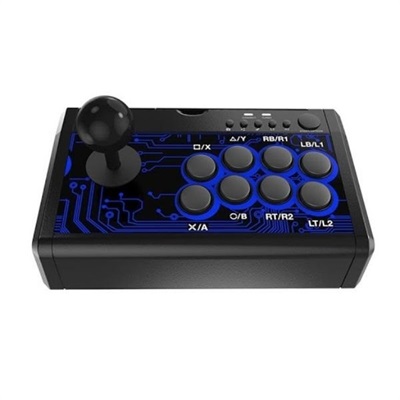 DOBE 7-in-1 Arcade Fighting Wired Joystick Game Controller Supports Switch/PS4/PS3/Xbox/pc/Android