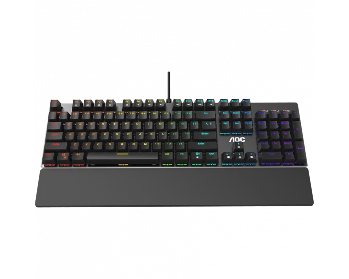 AOC GK500 Gaming Mechanical Keyboard with RGB Lighting