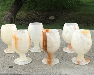 Marble |Glass Set