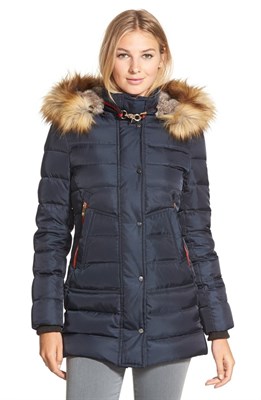 Feather Fill Parka Coat 