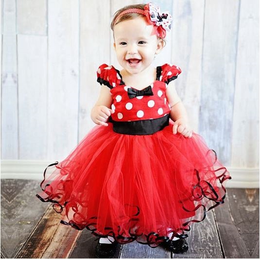 Minnie Mouse Cute Dress