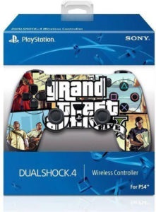 PS4 DUALSHOK 4 WILRELESS CONTROLLER PRINTED GTA 5