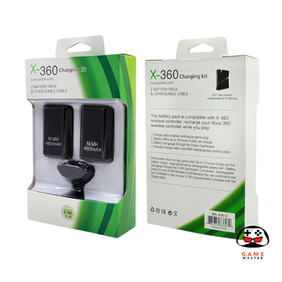 XBOX360 BATTERY PACK 3 IN 1
