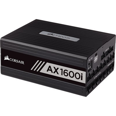 Corsair AX1600i Digital ATX Power Supply — 1600 Watt Fully-Modular PSU (UK) - 80 Plus Titanium