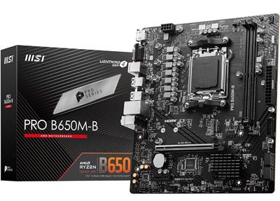 MSI B650M-B AMD AM5 MicroATX Motherboard | DDR5