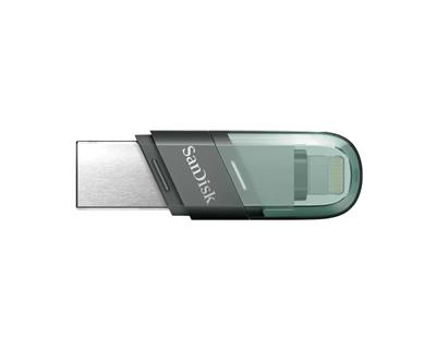 SanDisk 32GB USB Lightning OTG - iXpand Flash Drive Flip