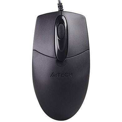 A4Tech OP-720S - Wired Silent Click Mouse | Black