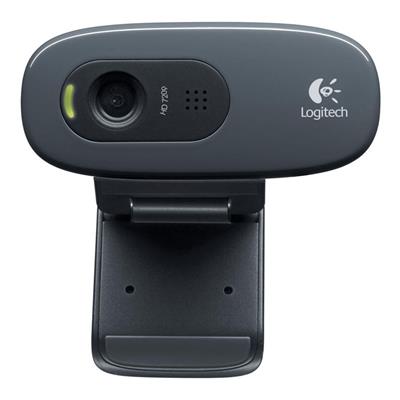 Logitech C270 HD Webcam - Basic HD 720p video calling