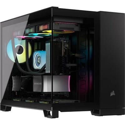 Corsair 2500X Tempered Glass Dual Chamber Case - Black 