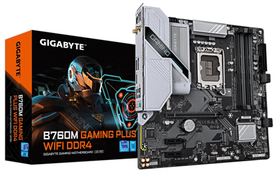 Gigabyte B760M GAMING PLUS WIFI Intel LGA1700 | DDR4