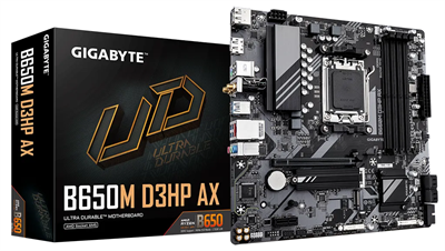 Gigabyte B650M D3HP AX WIFI AMD AM5 MicroATX Motherboard | DDR5