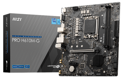 MSI PRO H610M-G Intel LGA1700 | DDR5