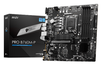 MSI PRO B760M-P Intel LGA1700 DDR5 MicroATX Motherboard