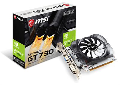 MSI GeForce GT 730 4GB Video Graphics Card