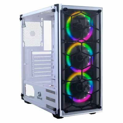 Redragon Wheel Jack GC-606 White Game Case With 3rgb Fan