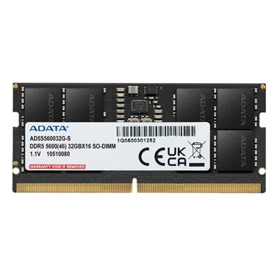 ADATA 16GB DDR5 5600 CL46 SO-DIMM Laptop RAM Memory Module - AD5S560016G-S