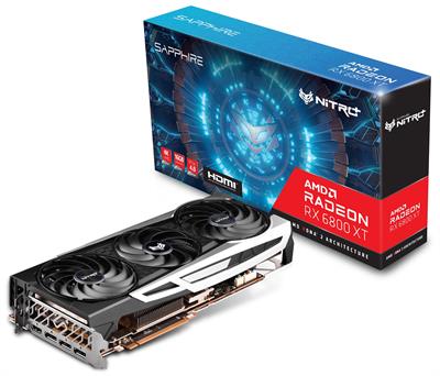 Sapphire Nitro+ AMD Radeon RX 6800 XT 16GB PCIe 4.0 Gaming Graphics Card – Official Sapphire Refurbished