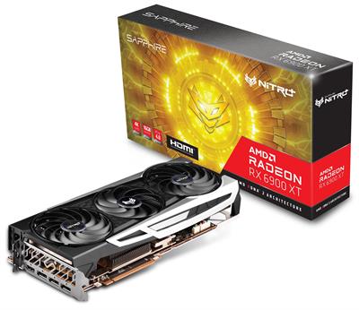 Sapphire Nitro+ AMD Radeon RX 6900 XT 16GB PCIe 4.0 Gaming Graphics Card – Official Sapphire Refurbished