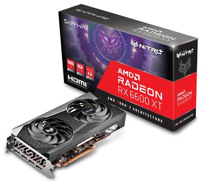 Sapphire Nitro+ AMD Radeon RX 6600 XT 8GB Gaming Graphics Card – Official Sapphire Refurbished