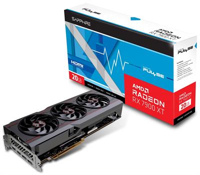 Sapphire PULSE AMD Radeon™ RX 7900 XT, 20GB, AMD RDNA™ 3 Gaming Graphics Card