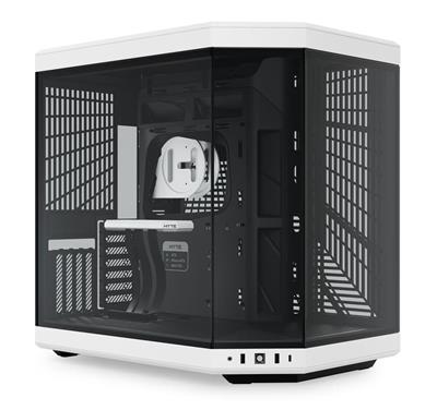 Hyte Y70 Modern Aesthetic Dual Chamber Mid-Tower ATX Computer Gaming Case - Panda