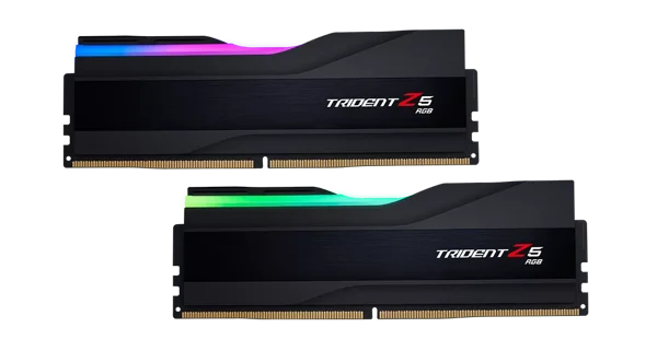 G.Skill Trident Z5 RGB 64GB DDR5-6000 CL30 (2x32GB) Intel XMP Desktop Memory - Black