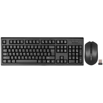 A4Tech 3000NS - Wireless Desktop Keyboard Mouse | Black