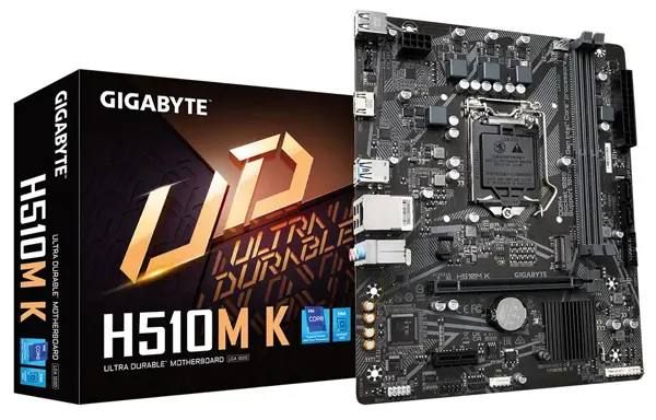 Gigabyte H510M K Intel LGA1200 DDR4 MicroATX Motherboard