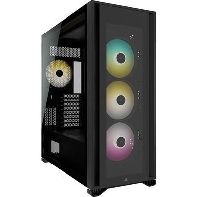 Corsair 7000X RGB Tempered Glass Black 