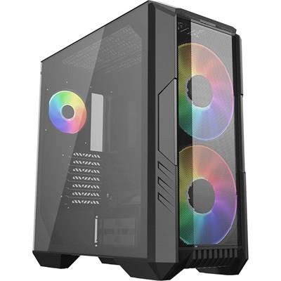 Cooler Master HAF 500 ARGB Mid-Tower ATX Case - Black