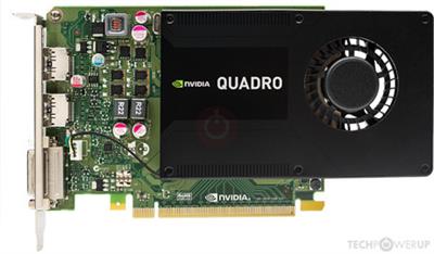 Nvidia Quadro K2200 4GB GDDR5 128-Bit