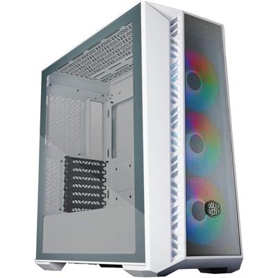 Cooler Master MasterBox 520 Mesh ARGB Mid-Tower ATX Case - White