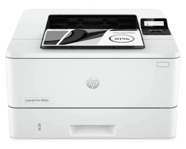 HP LaserJet Pro 4003n Printer | Monochrome Laser, Up to 40 ppm, 1200 x 1200 dpi 