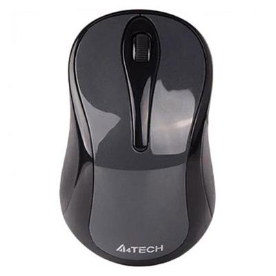 A4Tech G3-280NS - 2.4G Optical Wireless Mouse | Silent Clicks | Glossy Grey
