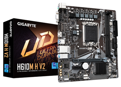 Gigabyte H610M H V2 D5 Intel LGA1700 Motherboard | DDR5