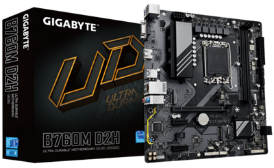 Gigabyte B760M D2H Intel LGA1700 | DDR5