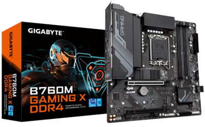 Gigabyte B760M GAMING X Intel LGA1700 | DDR4