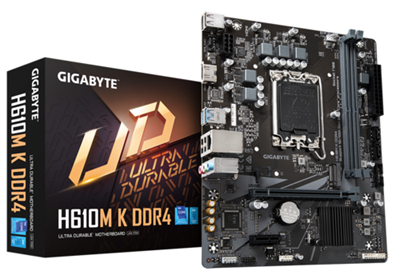 Gigabyte H610M K DDR4 Intel LGA1700 MicroATX Motherboard