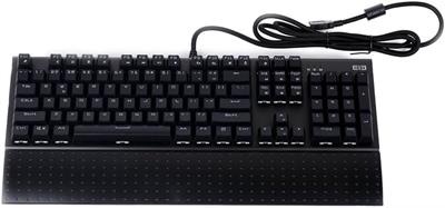 Eleenter Game1 Keyboard - Mechanical 104 Key, Metal Design, RGB LED Lights, 13 Lighting Modes, 16.8 Million Colors