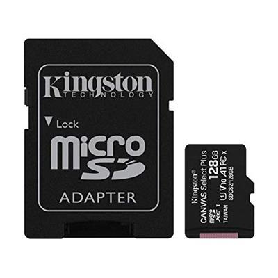 Kingston 128GB Canvas Select Plus - microSD Card 