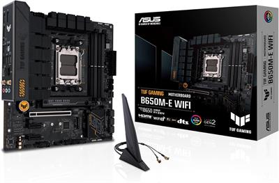 Asus TUF GAMING B650M-E WIFI AMD AM5 DDR5 MicroATX Motherboard