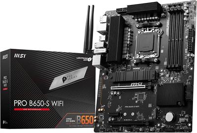 MSI PRO B650-S Wifi AMD AM5 ATX Motherboard | DDR5