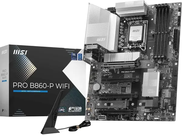 MSI PRO B860-P WIFI Intel LGA1851 DDR5 ATX Motherboard