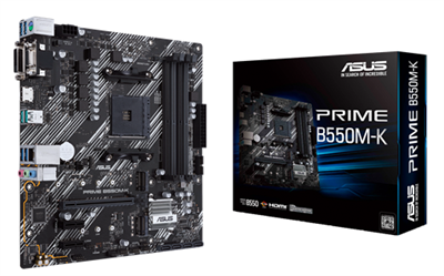 Asus Prime B550M-K AMD AM4 MicroATX Motherboard | DDR4