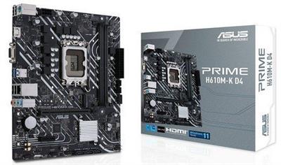 Asus Prime H610M-K D4 Intel LGA1700 Motherboard | DDR4