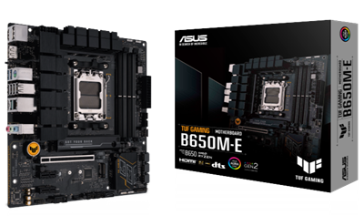 Asus TUF GAMING B650M-E WIFI AMD AM5 MicroATX Motherboard | DDR5