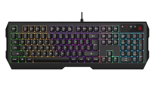 Bloody B135N Neon Illuminated Gaming Keyboard - Black